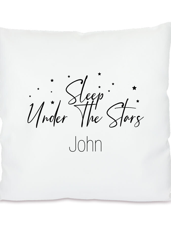 Kissen personalisierbar mit Namen - Sleep under the Stars