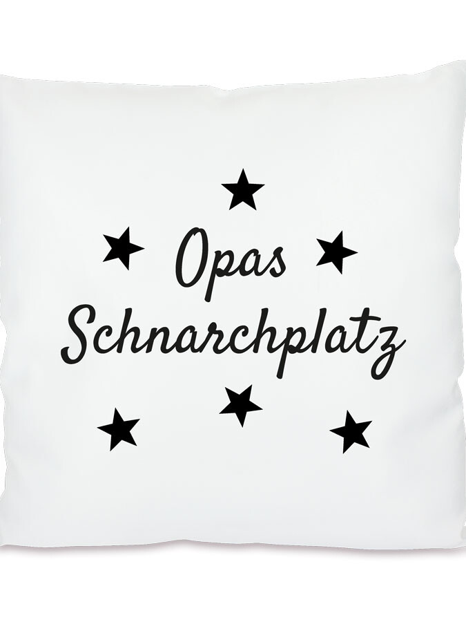Kissen - Opas Schnarchplatz