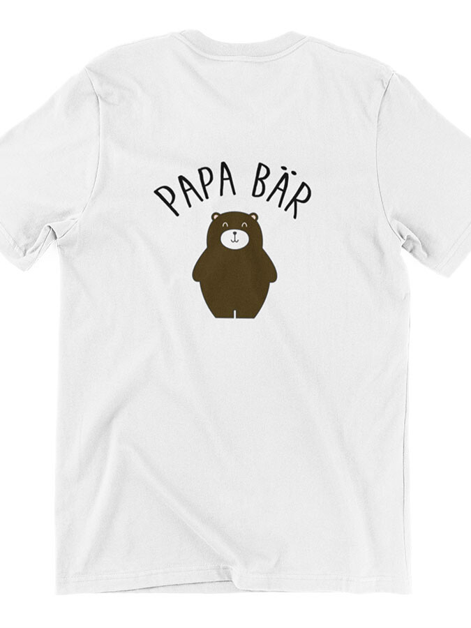 T-Shirt Fairtrade Bio-Baumwolle mit Spruch – Papa Bär