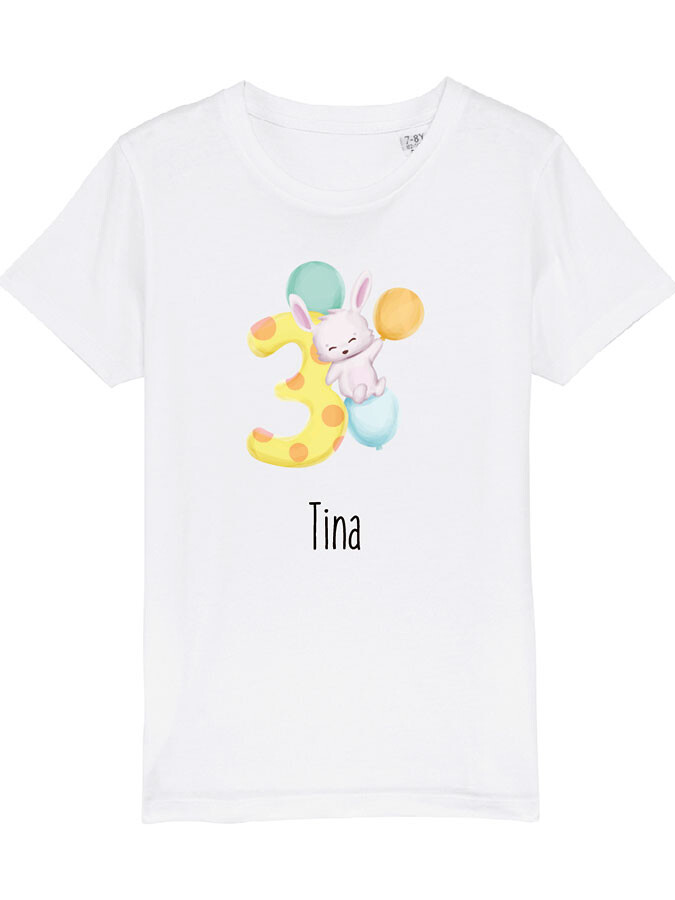 Shirt - mit Namen und Geburtstagsballon