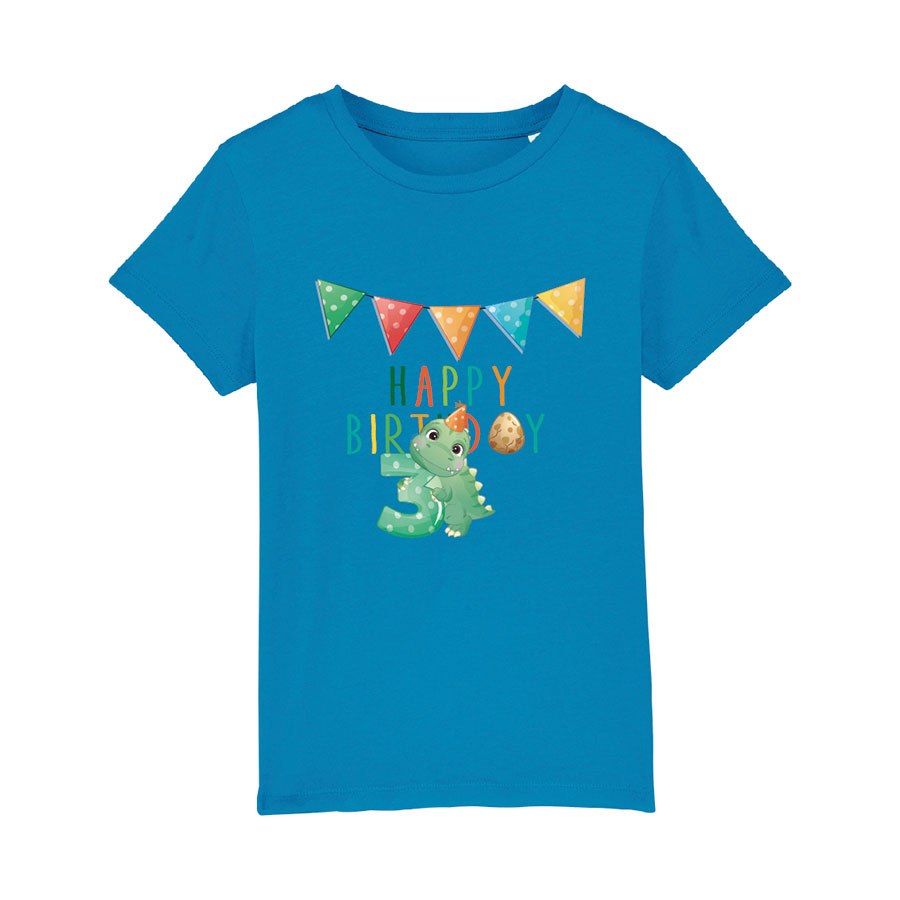 Shirt - mit Namen und Geburtstagsdino T-Rex